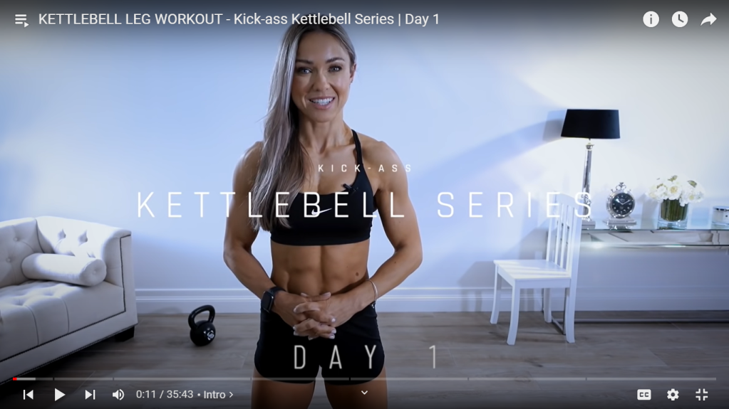 Workout review: Caroline Girvan's Kick-ass Kettlebell Series